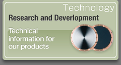 Research and Deverlopment : Technical information for our products