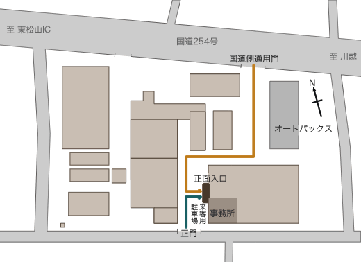 Detailed map