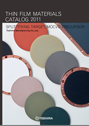 Thiin Film Materials Catalog 2010